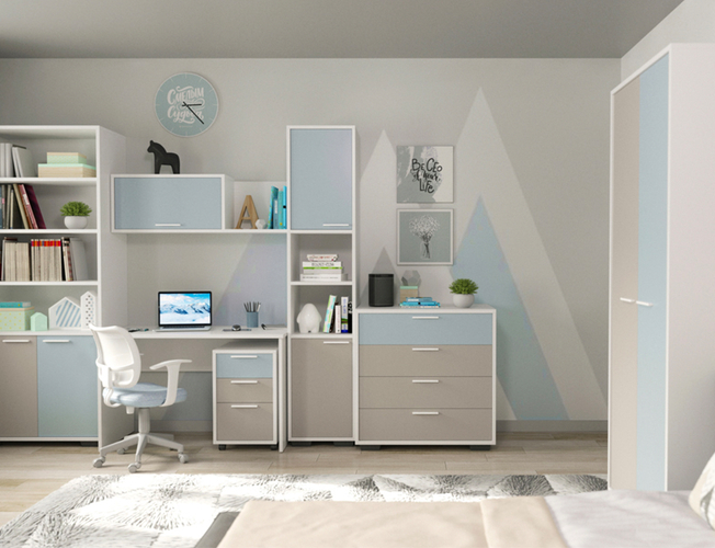 Шкаф навесной RALF SOFT SKY