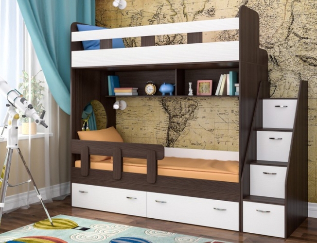 Кровать двухъярусная Ярофф СПб