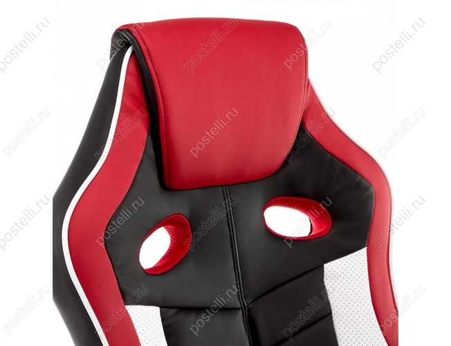 Игровое кресло Anis черное/красное/белое (Арт. 11324)