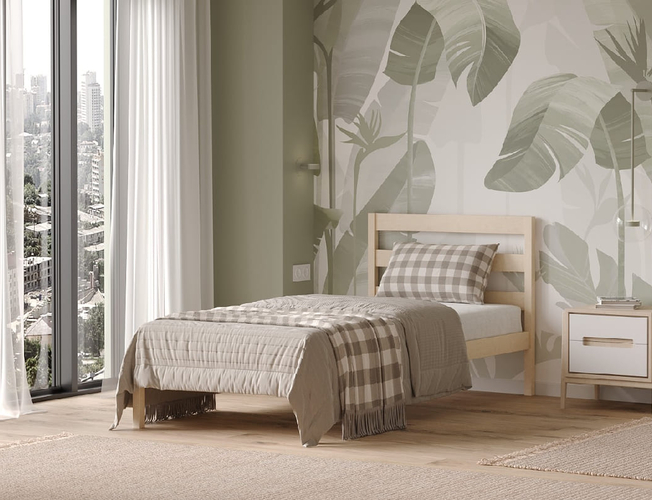 Односпальная кровать Финист