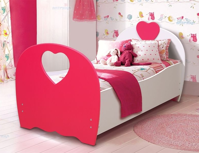 Детская кровать Сердце