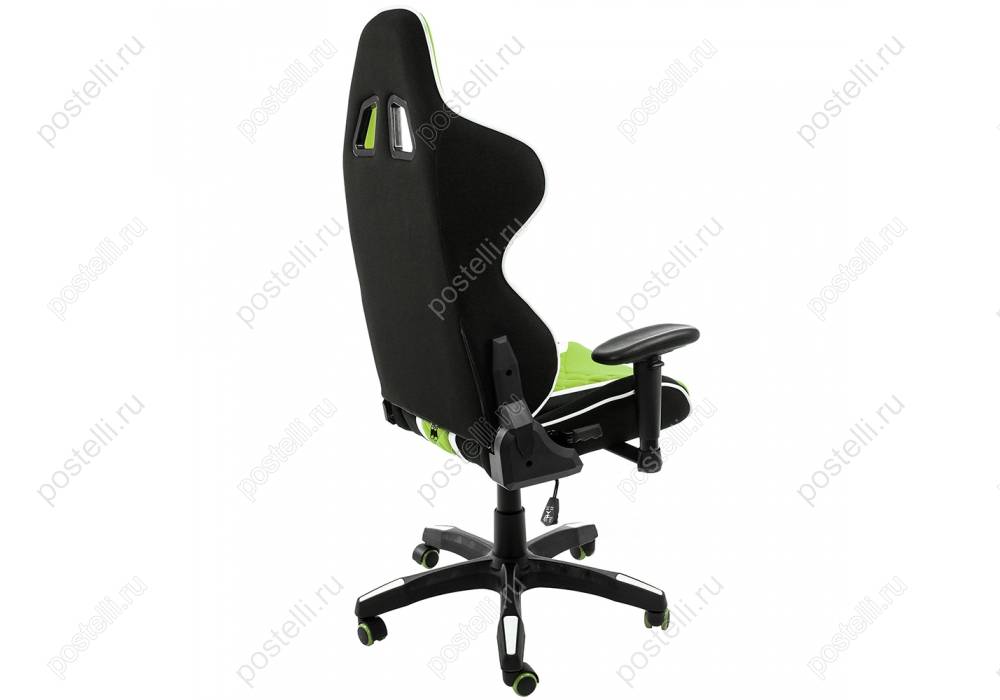 Игровое кресло Prime черное/зеленое (Арт. 1858)