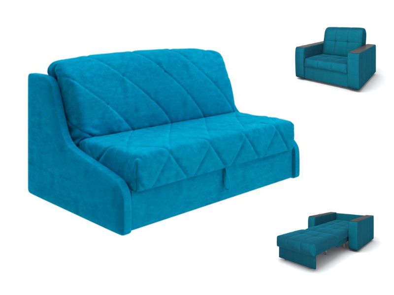 Комплект диван и кресла Ergonomic Esthete Decor Hard