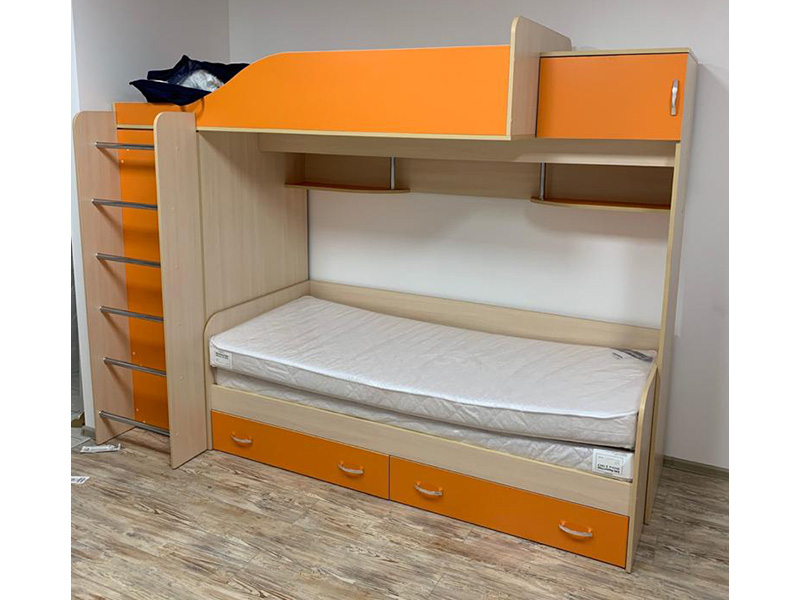 Детская двухъярусная кровать Дуэт-3, фото отзыв