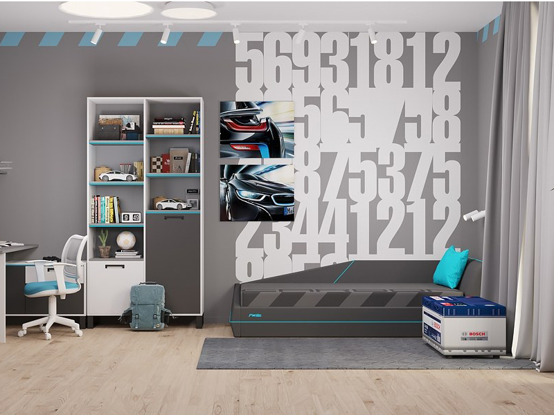 Детская кровать CARBON