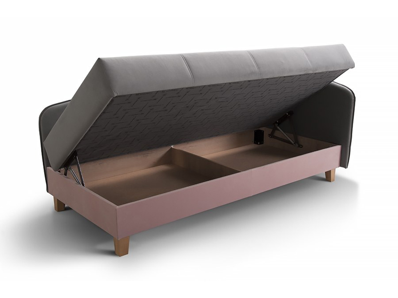 Тахта САНГ (серый/розовый)