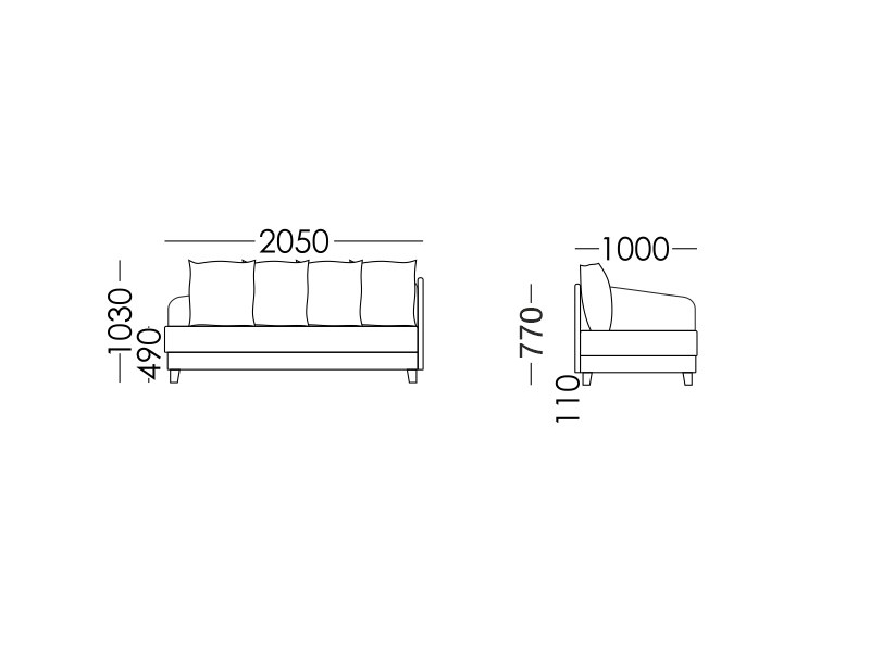 Тахта САНГ (серый/розовый)
