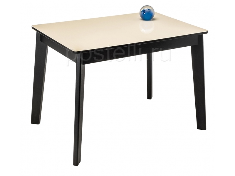 Стеклянные стол Арья венге/сливочно-кремовый (Арт. 462407)